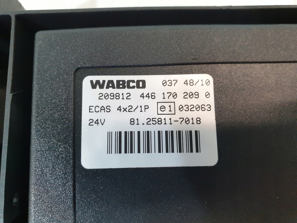 CONTROLLER ECAS MAN TGX TGA TGS 81.25811-7018 EURO5 Product image