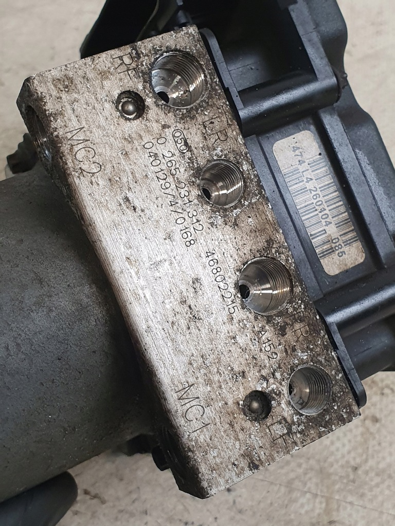 POMPA ABS OE 0265231312 46802215 FIAT PANDA II 1.1B 04R. Product image