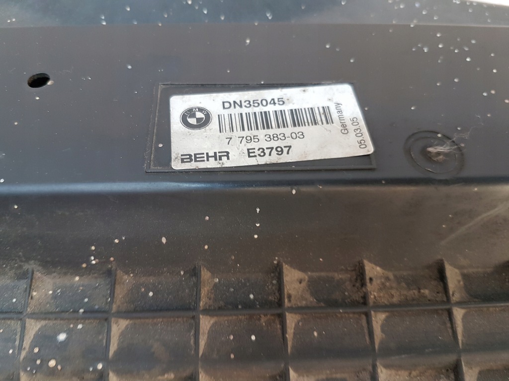 BMW E65 aer conditionat racitor apa intercooler 3.0D LIFT Product image