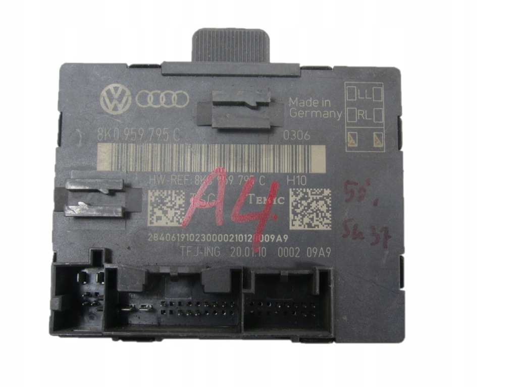MODUL CONTROLLER UȘĂ AUDI A4 B8 08 Product image