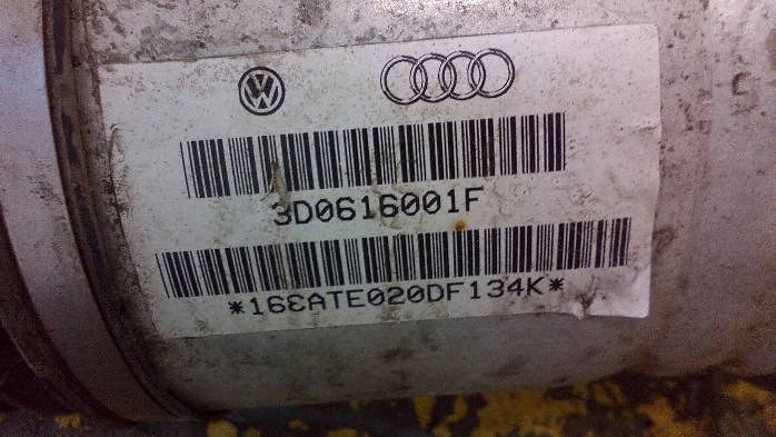Set McPherson SPATE VW Phaeton 3.2 B 3D0616001F Product image