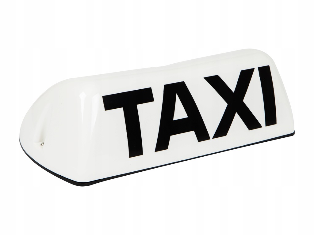 LAMPA STOP LED ROOSTER TAXI CU SEMNAL MAGNET ALB 12V CU COMUTATOR Product image