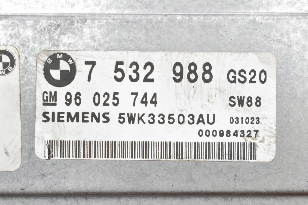 Șofer piept 7532988 96025744 5WK33503AU BMW E46 2.0 D 150 km 01-06 Product image
