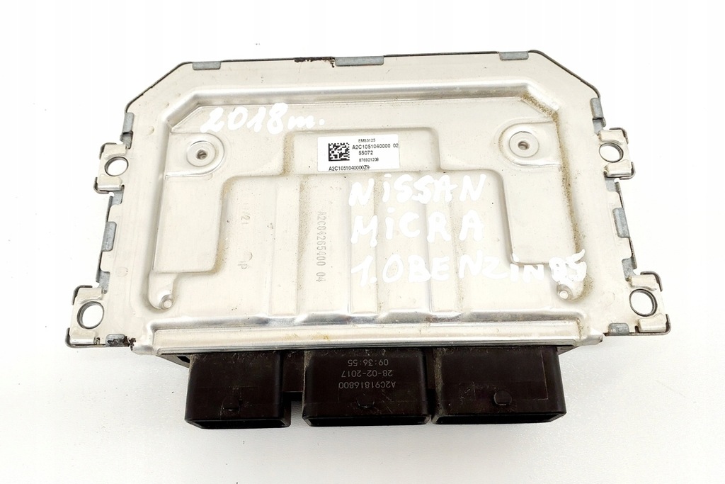 COMPUTER MOTOR NISSAN MICRA V (K14) 2371055F0B 1.0L GASOLINE 52KW 2017 Product image