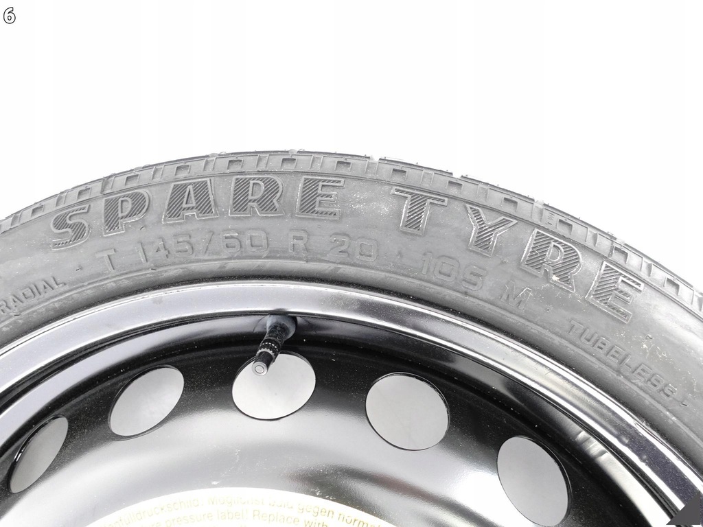AUDI A6 S6 4G0 A7 S7 4G8 10-18 LIFT ROATA DE rezerve T145/60R20 105M PIRELLI Product image