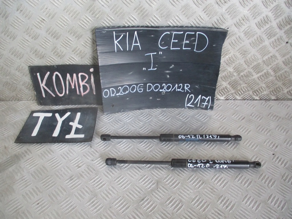 SET TELESCOP CAPOTA SPATE 81770-1H522 KIA CEED I 06-12R. 1.6 CRDI 8Q 5D Product image