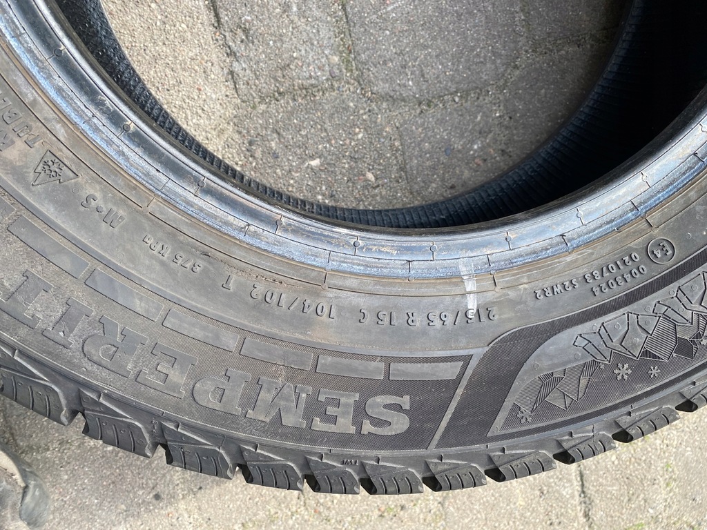 1buc SEMPERIT Van-Grip 3 215/65/15 C 104/102T 2023 10,1 mm Product image