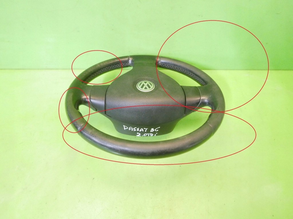 Volan cu trei spițe + airbag VW PASSAT B6 05-09 Product image