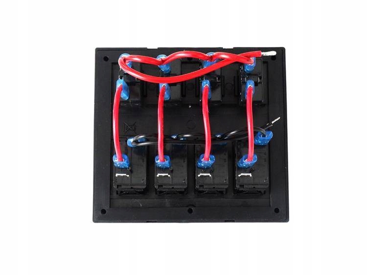 Comutatoare 12/24V IP68 ON-OFFx4, 4xB 2x5A 1x10A 1x15A drift off-road Product image