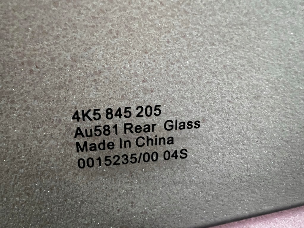 AUDI A6 S6 C8 GEAM USĂ SPATE STÂNGA 4K5845205 Product image