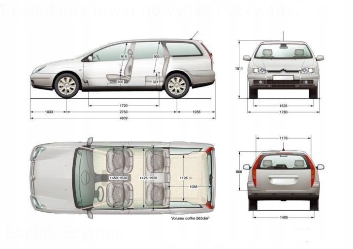 Banda portiera fata stanga Volvo S40 V40 2000-2004 Product image