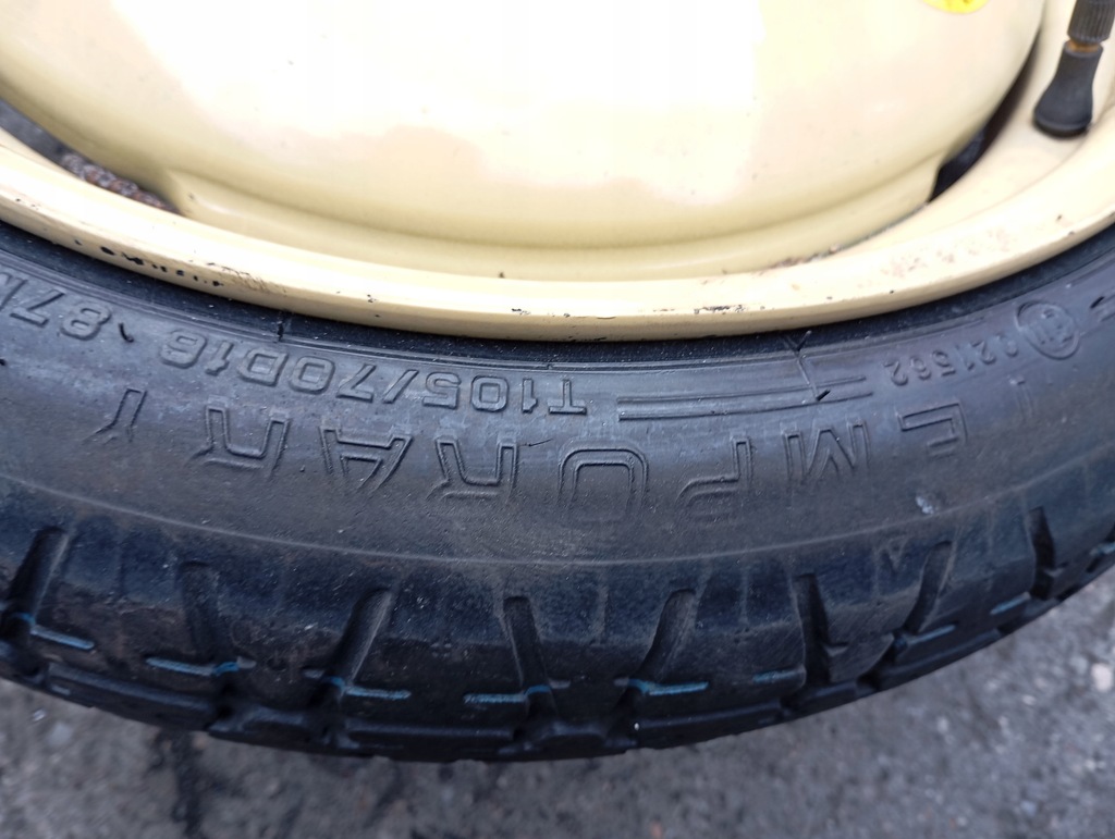 ROATA DE rezerve DAIHATSU MATERIA 105/70R16 Product image