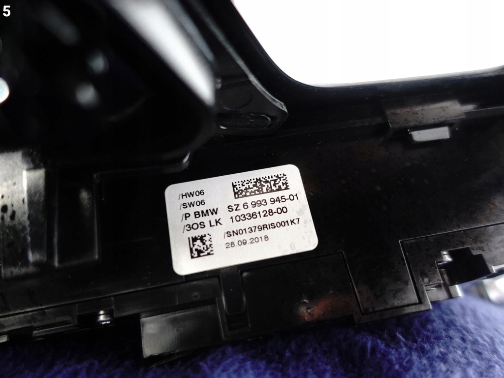 BMW X3 G01 X4 G02 17-20 CADRU CAPAC CONSOLA CENTRALĂ DDC PANOU DE CONTROL Product image