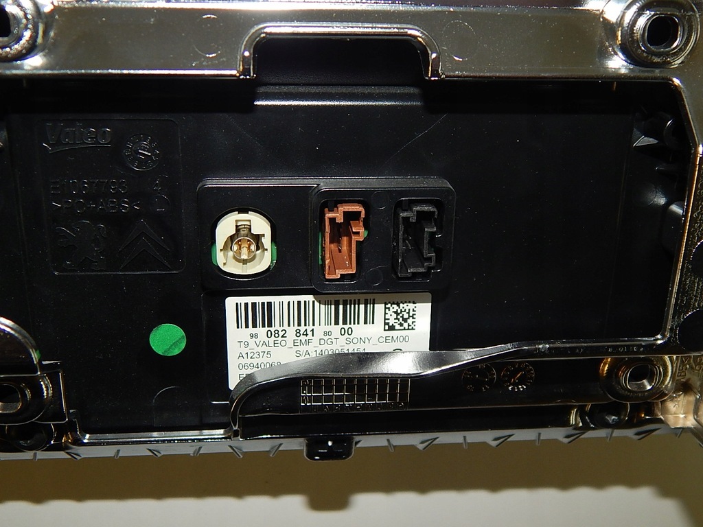 ECRAN DISPLAY MONITOR RADIO NAVIGARE NAVI PEUGEOT 308 T9 II 9811486280 Product image