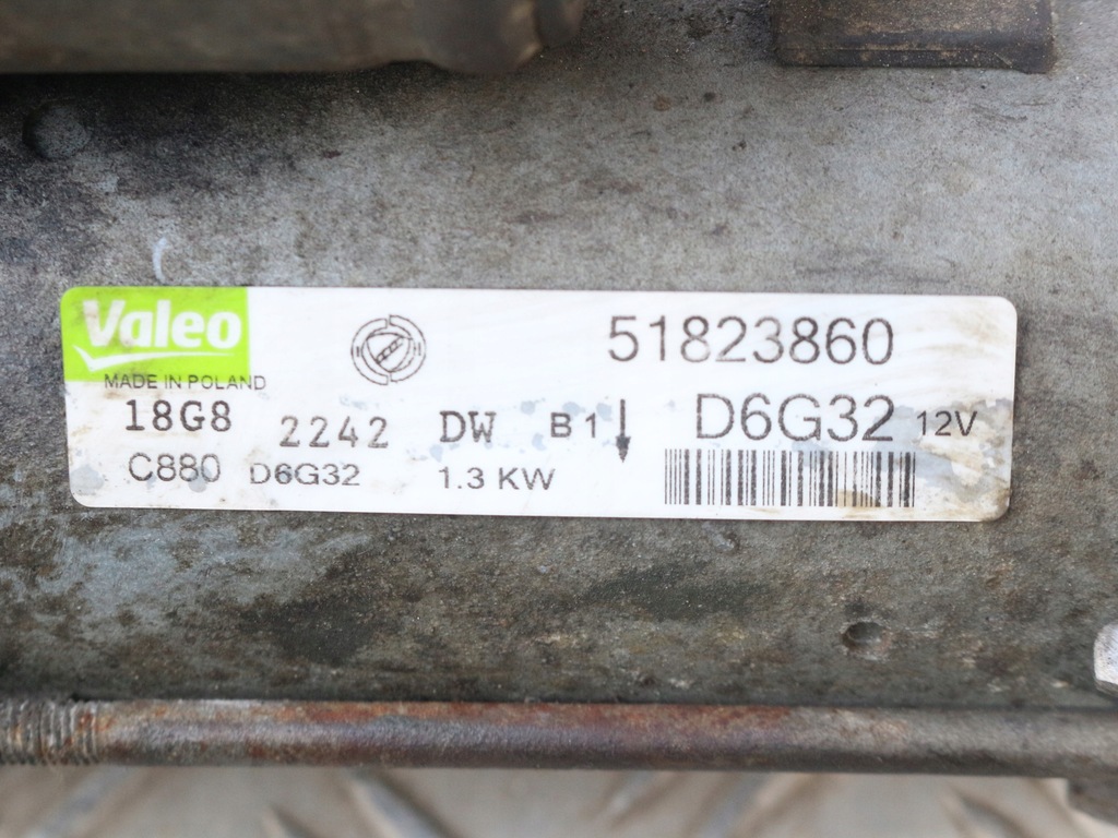 DEMAROR FIAT DOBLO D6G32 51823860 1.3 JTD Product image
