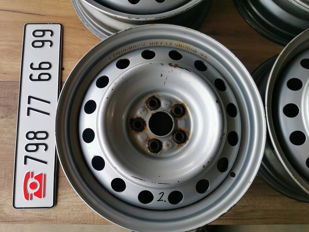 TOYOTA PRIUS AVENSIS T25 5x100 16" 6J ET 45 ORIGINAL! OE! PZ419G0691 ZA Product image