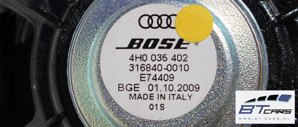 Audi A8 Difuzoare Bose Sound System 4H 4H0035411A 4H1035401 4H1035402 4H0035 Product image