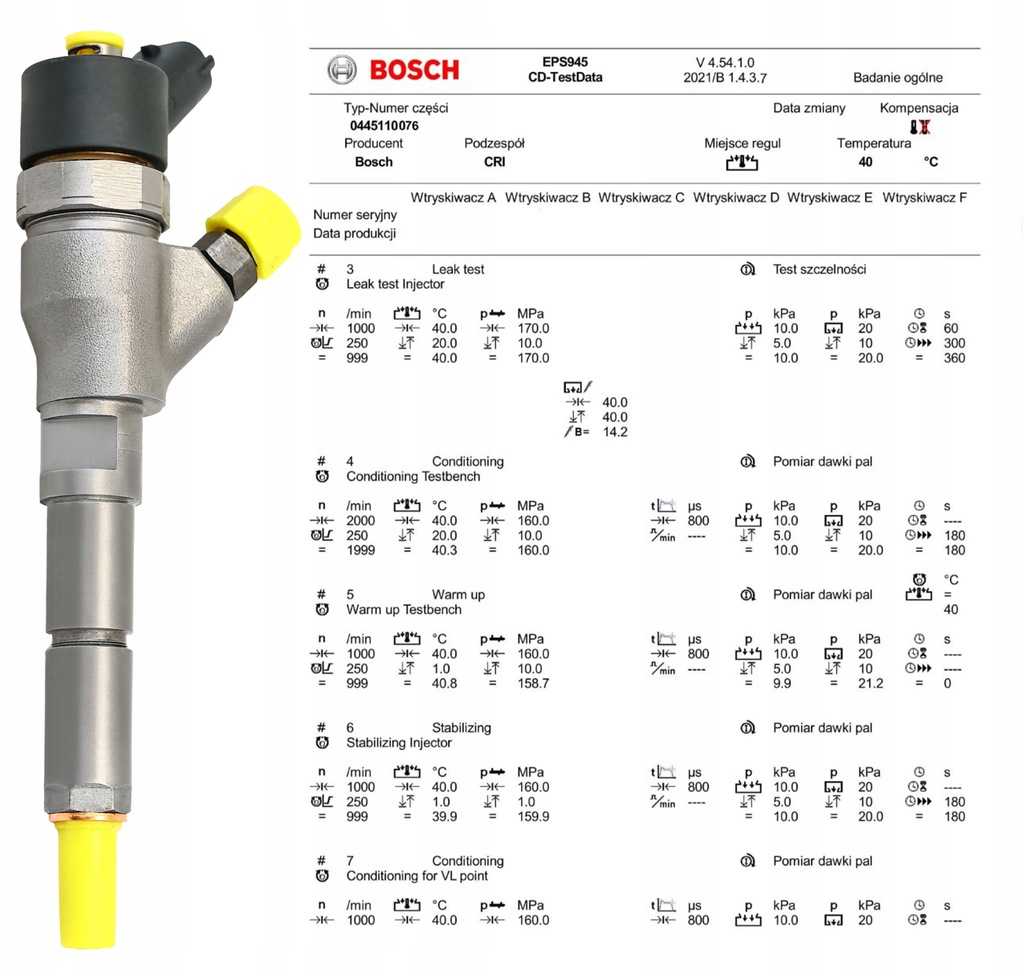 INJECTOARE PEUGEOT BOXER SI INJECTOARE 2.2HDI Product image