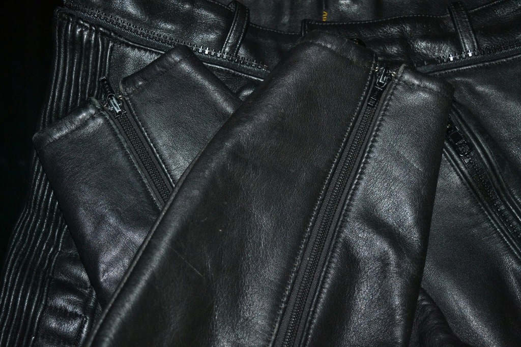 POLO BĂRBAȚI PANTALONI MOTOCICLETA PIELE CHOPPER 48 S Product image