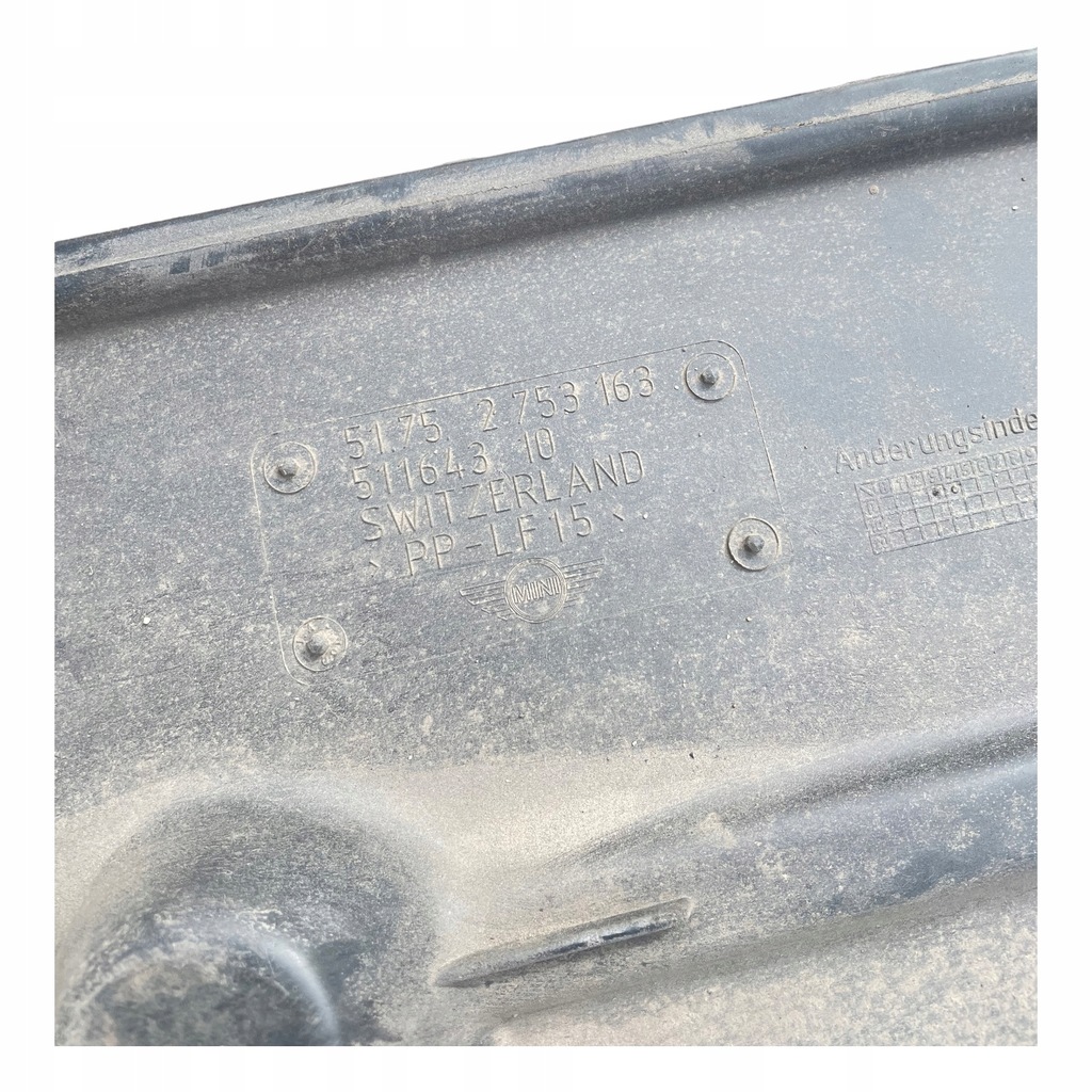 Capac Placă Mini Cooper R56 Panou șasiu stânga 2753163 Product image