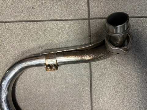 Honda Shadow VT 500 colector de evacuare fata Product image