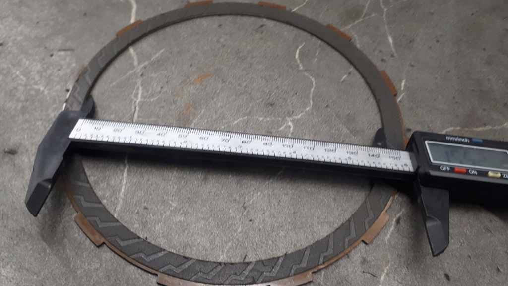 Mercedes Gear Box Friction Shield Mercedes 175mm nou Product image