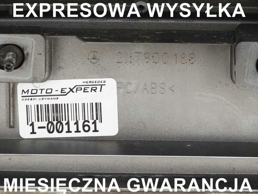 Mercedes Clasa E W211 SPOILER FLAP SPATE COMBI 744 A2117900188 Product image