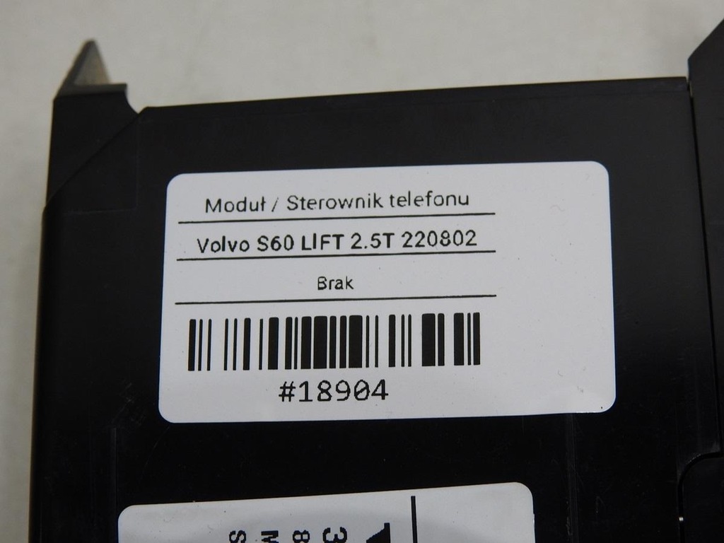 MODUL CONTROLLER TELEFON VOLVO S60 I LIFT 30775511 Product image