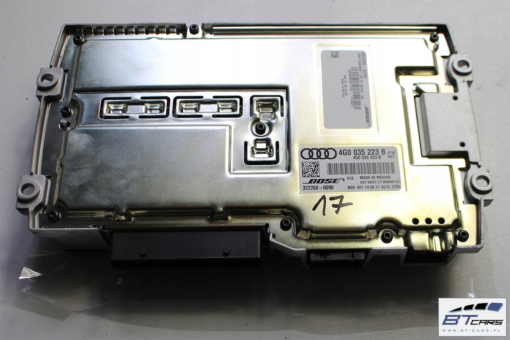 Difuzoare Audi A8 + Amplificator BOSE 4H 4G0035223B 4H0035481A 4H0035297 4H00 Product image