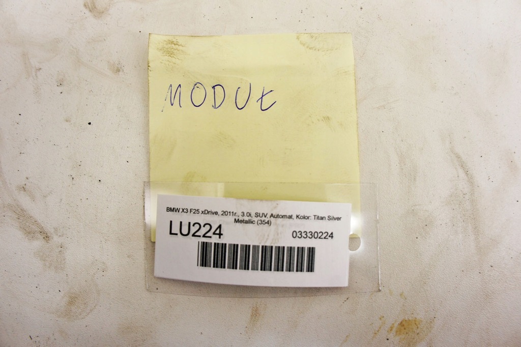 LU224 Modul frana de mana BMW X3 F25 6854856 Product image