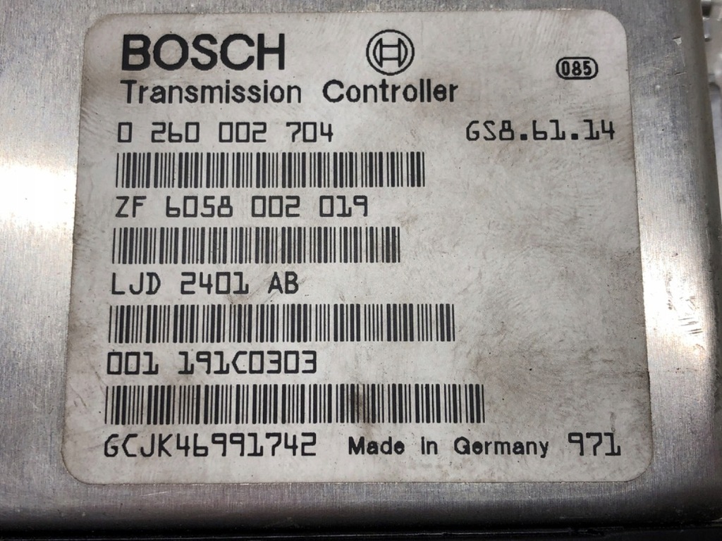 CONTROLLER CUTIE JAGUAR XJ 0260002704 96-03 4.0 MODUL 284KM Product image