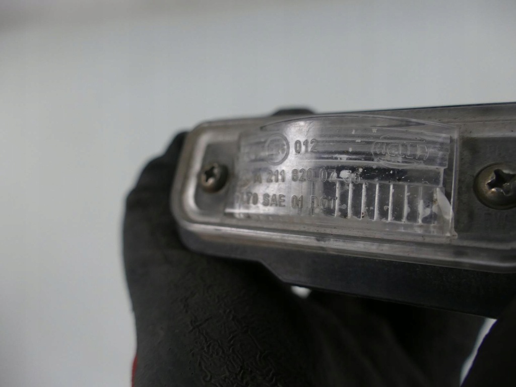 MERCEDES SLK R171 LAMPĂ PLACĂ LUMINA SPATE W211 Product image