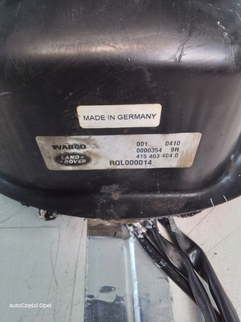 N885 SUSPENSIE COMPRESOR RANGE ROVER VOGUE L322 4154034040 4154031080 Product image