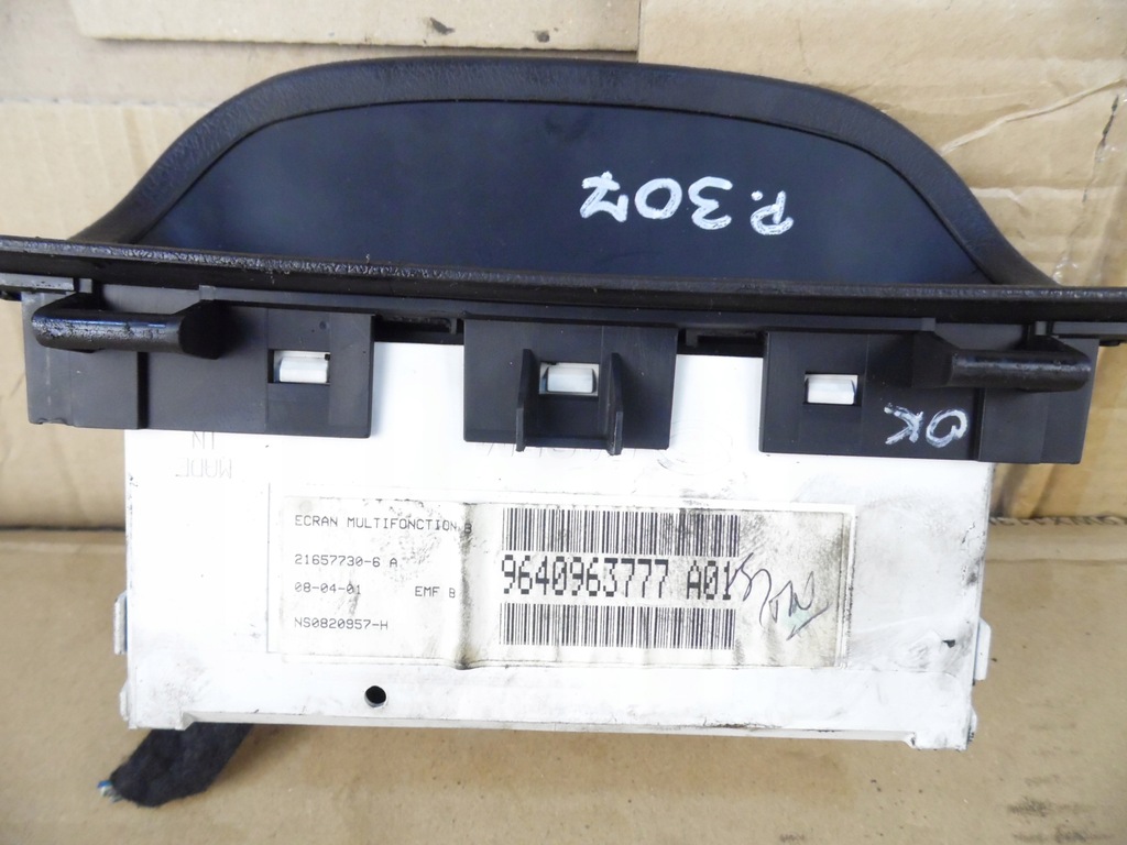 PEUGEOT 307 Afișare 9640963777 Product image