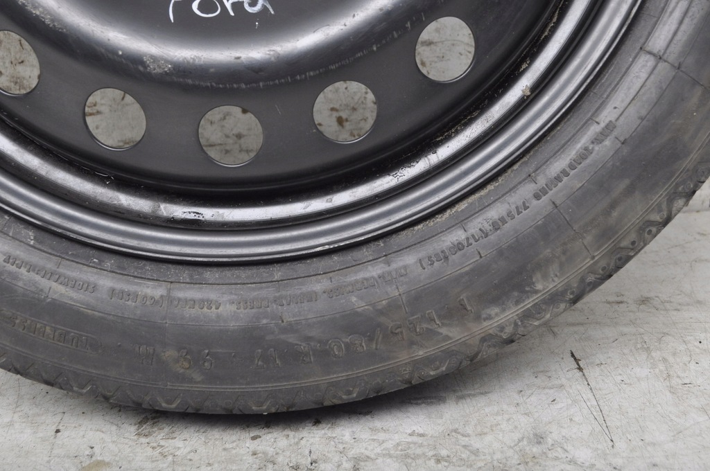 FORD KUGA MK1 S-MAX GALAXY MK3 ROATA DE rezerve 17 rezerve 125/80/17 6G92-BB Product image