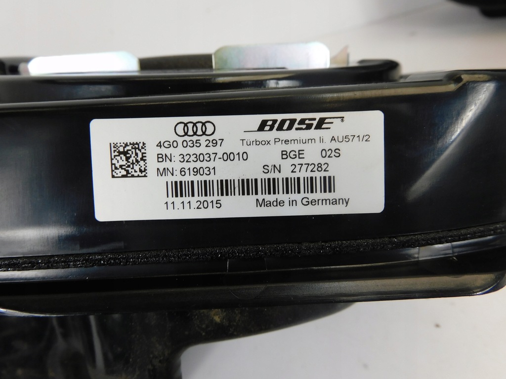 AUDI A6 C7 4G 4G5 LIFT SUNET SISTEM DE SUNET SET BOSE BOXER Product image