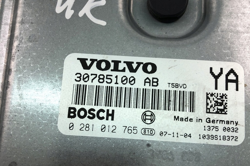 ECU Volvo V70 III (BW) 30785100 AB 2009 Unitatea de control a motorului 2009 Product image