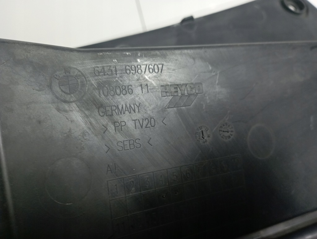 BMW 5GT F07 CAPAC, CARCASA GEAM 6987607 Product image