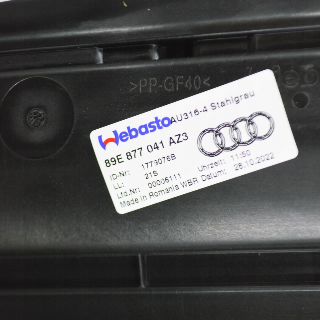 3G5877795 Trapa AUDI Product image