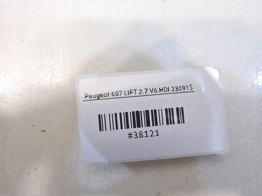 CLAPA DE UMPLEARE CARBURANT KPSD PEUGEOT 607 LIFT 9629154380 Product image