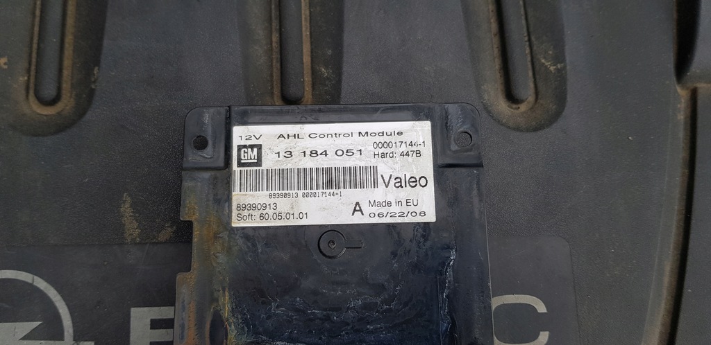 Modul de întoarcere a lămpii Opel Vectra C Converter AHL 13184051 Product image