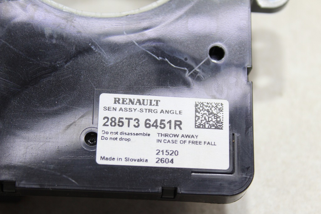 ZOE II LIFT SENSOR unghi de direcție 285T36451R Product image