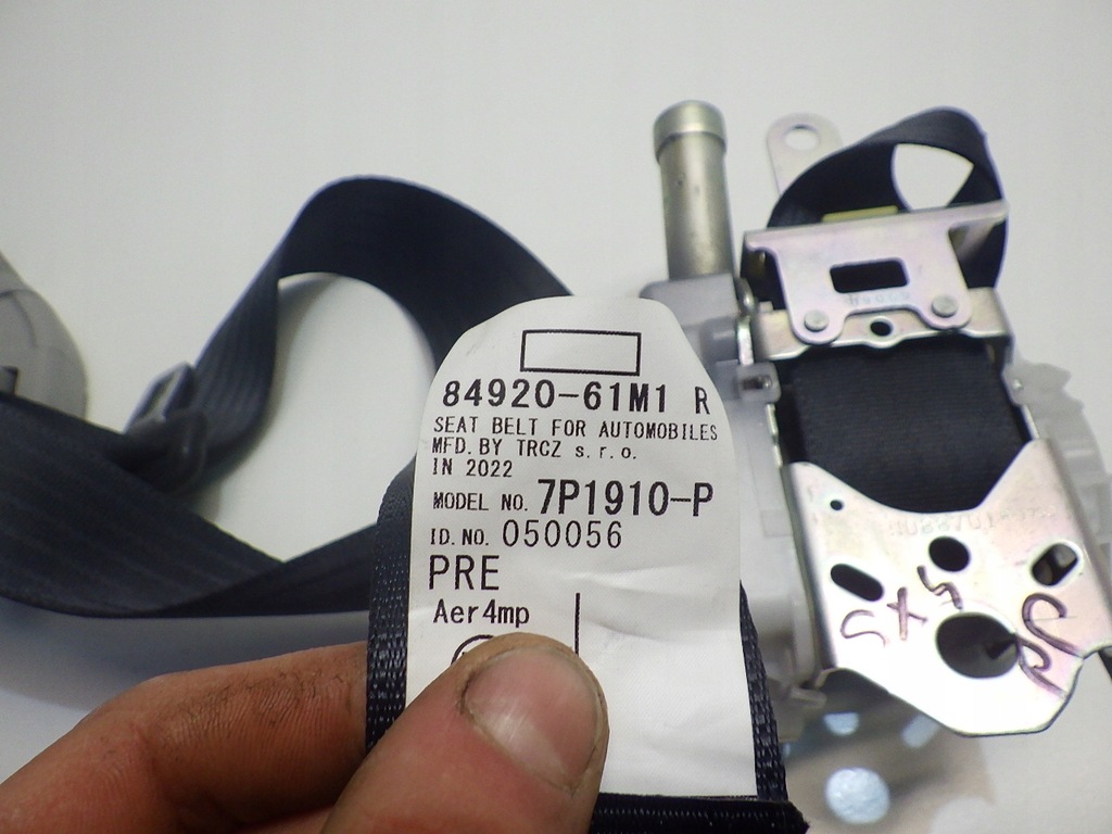 SX4 S CROSS 2022 centura de siguranta fata dreapta Product image