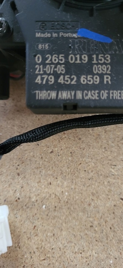 Renault OE 479452659R senzor unghi de virare Product image