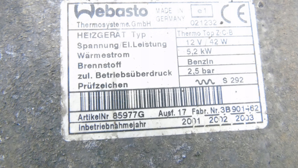 HYUNDAI XG WEBASTO 85977G Product image