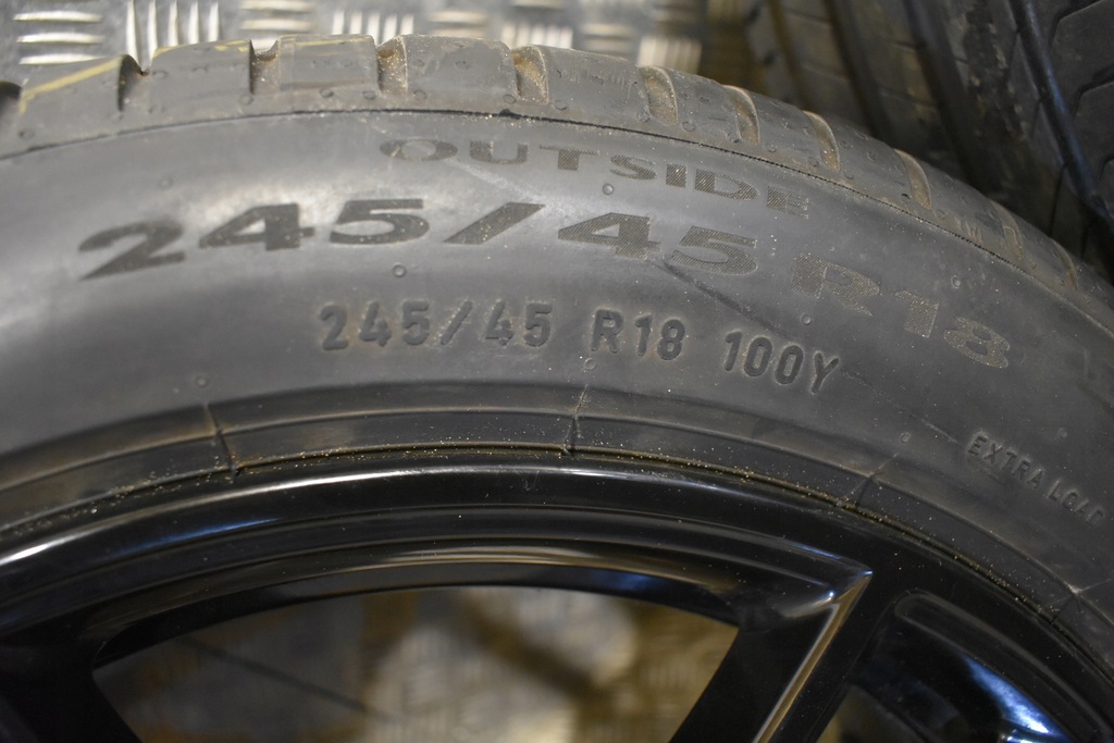 ROȚI PERFECTE KPL8" PIRELLI P7 VARĂ BMW G30 G31 G38 M-P 22r 245/45/18 1 Product image