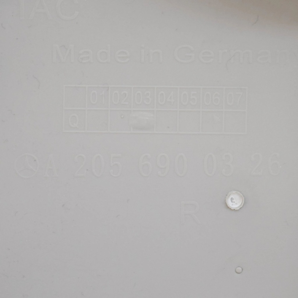 Mercedes-Benz C W205 2014 Coperta superioară din partea dreaptă / B Product image