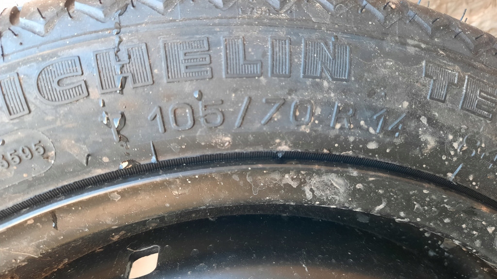 ROATA DE rezerve VW 1L0601025D 3.5JX14 ET38 105/70 R14 Product image