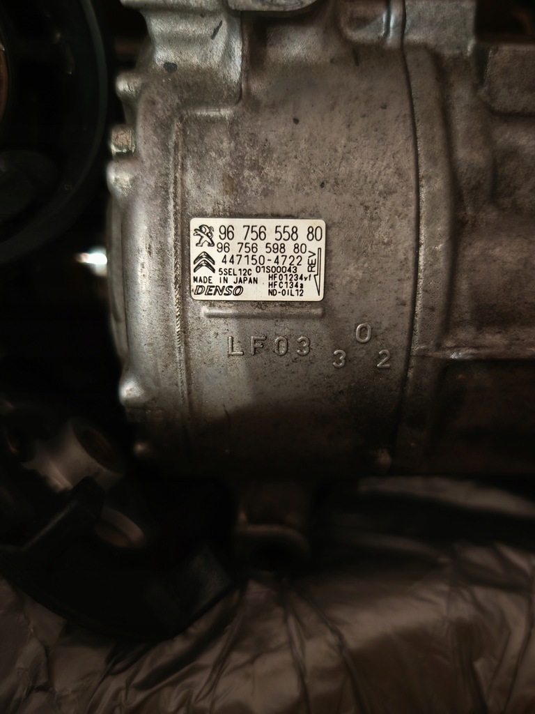 Compresor aer conditionat Citroen Peugeot 9675655880 Product image