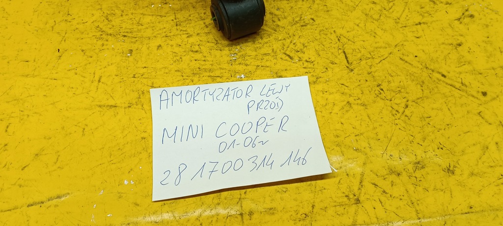 AMORTIZOR STANGA FATA MINI COOPER 01-06 281700314146 Product image